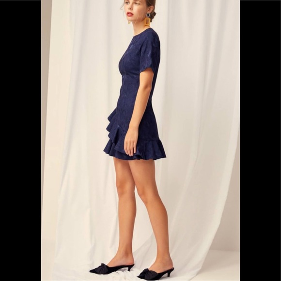 KEEPSAKE Endless Love Mini Dress in Navy - New! - Picture 4 of 7